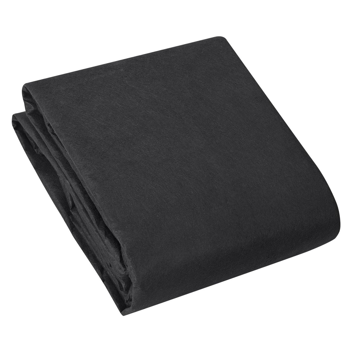 VEVOR Geotextile Landscape, 10ft x 100ft 8 oz Non-Woven PP Drainage 350N Tensile Strength & 440 N Load Capacity, for Ground Cover, Garden Fabric, French Drains, Black