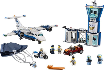 LEGO City Sky Police Air Base 60210 Building Kit (529 Pieces)