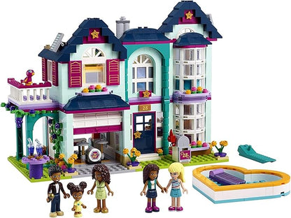 LEGO Friends Andrea's Family House 41449 Building Kit Mini-Doll Playset is Great Gift for Creative 6-Year-Old Kids New 2021 (802 Pieces)