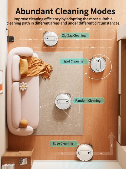 Robot Vacuum and Mop - 4000Pa Powerful Suction, APP/Alexa Control, 3-in-1 Cleaning Solution with Auto Self-Charging, Perfect for Pet Hair, Carpets, and Hard Floors