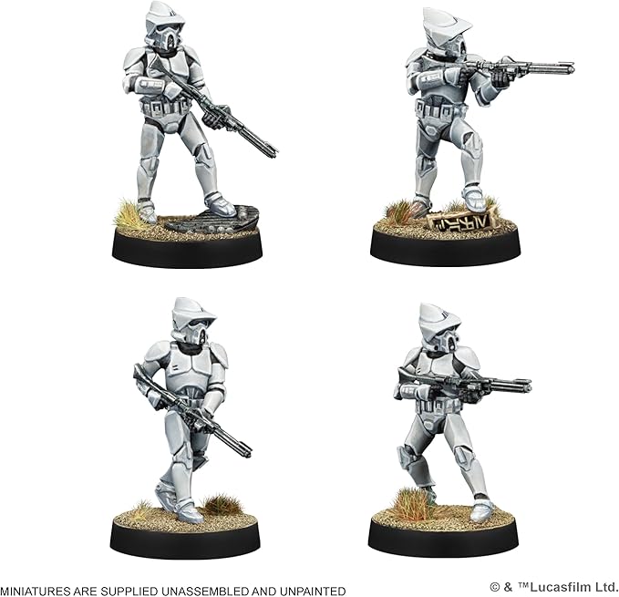 Asmodee Star Wars: Legion ARF Troopers Unit Expansion - Tabletop Miniatures Game Strategy Game for Kids and Adults Ages 14+ 2 Players 3 Hour Playtime