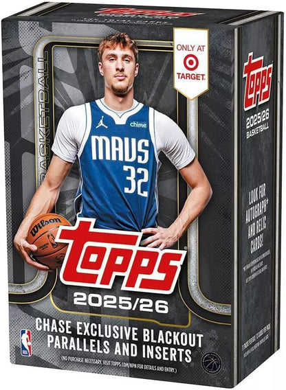 Topps 2025/26 Basketball NBA Flagship Value Blaster Box (Blackout Parallels)