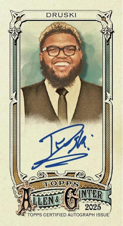 Topps 2025 Allen &amp Ginter Baseball 8-Pack Blaster Value Box