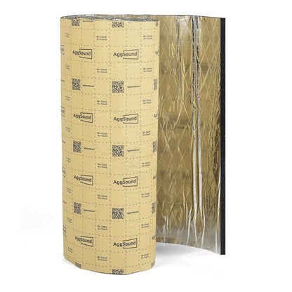 AggSound Sound Deading Material for Cars, 394mil(10mm) 107.64sqft Sound Deadening Mat - Automotive Noise Insulation and Vibration Dampening Material Foam for Auto Audio, Door, Roof, Floor and Trunk