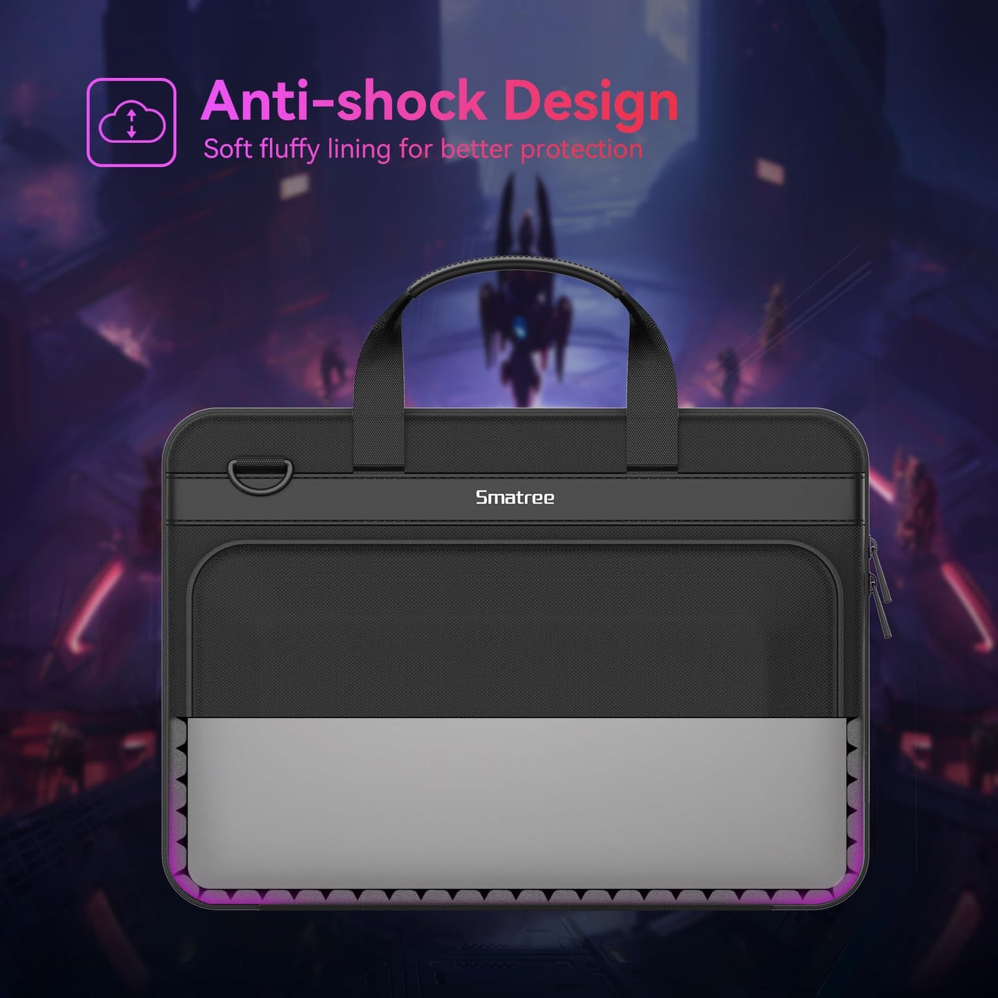 Smatree Heavy Duty Hard Carrying Laptop Case Compatible for 15.6 inch Acer Nitro 5 AN515, 16 inch Predator Triton 16/Neo 16 Gaming Laptop, Predator Triton 500/300 SE (A800)