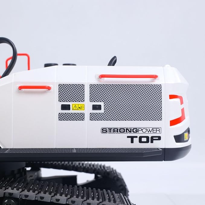 US in Stock 1/14 HUINA RC Metal Excavator Model 1594 Radio Control 22CH Ball Claw Bucket Comes with Lights and Sound Hobby Grade Model for Ages 14+
