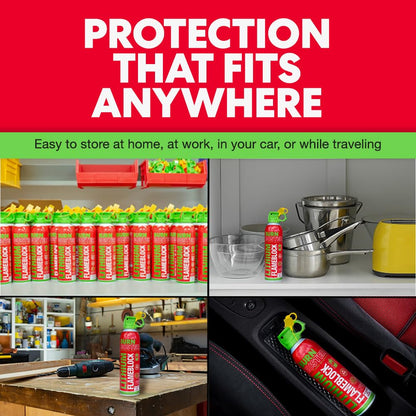 BurnBuster Lithium-Ion Fire Extinguishing Gel 3-Pack - Battery Fire Suppression Gel for Electronics, Stops Thermal Runaway, Non-Toxic, Eco-Friendly, 14oz Canister, Made in USA
