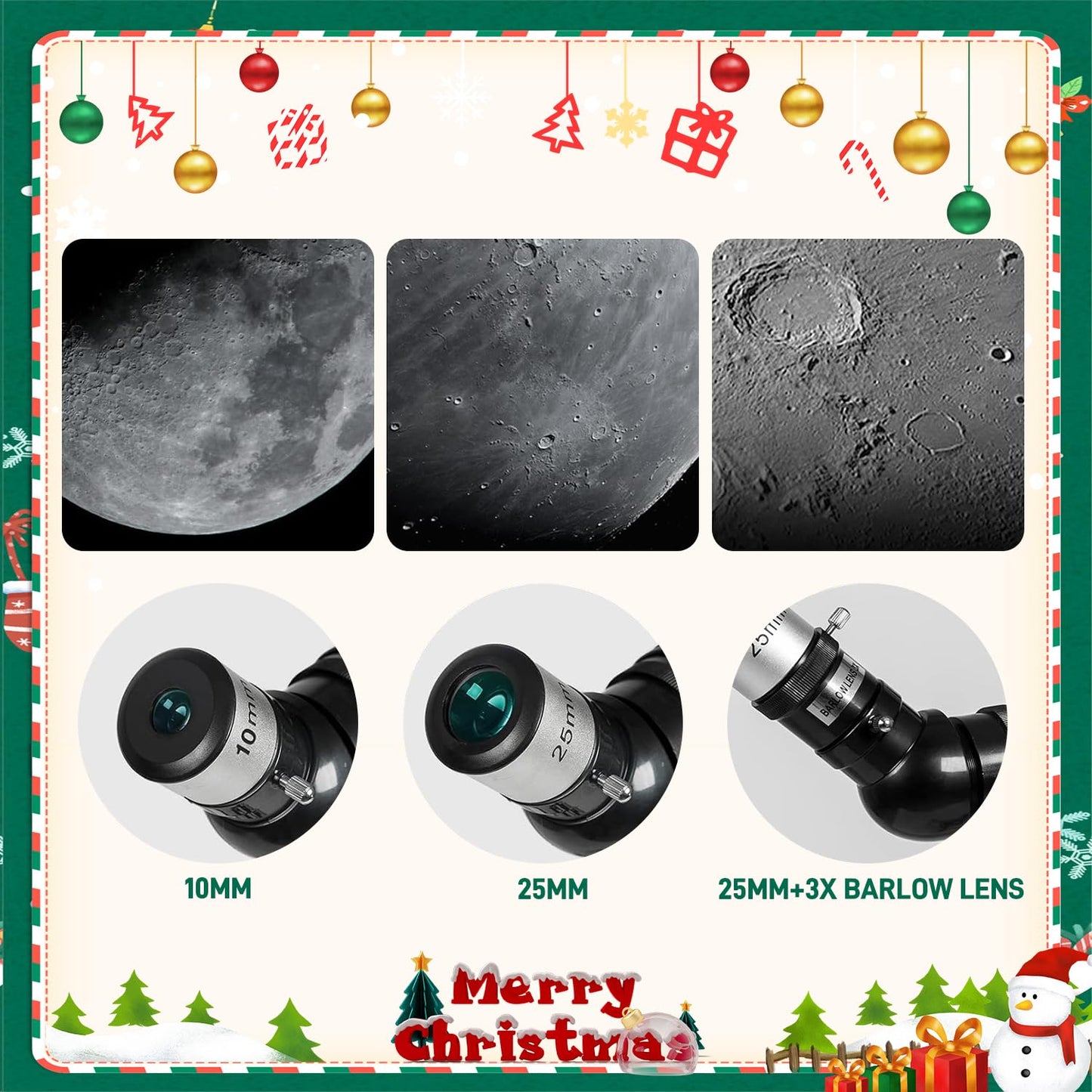 Telescope for Kids Adults Astronomy Beginners Over 8 Years Old, 70mm×400mm Aperture Astronomical Refractor Telescopes with Phone Adapter & Wireless Remote, Astronomy Space for Christmas Birthday
