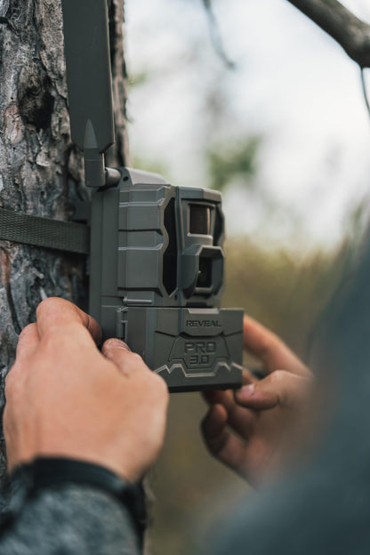 TACTACAM Reveal Pro 3.0 Cellular Trail Camera – Auto Connect 4G LTE, 4K Photos, No-Glow IR Flash, Extended Battery, Built-in GPS, On-Demand Video, Best Hunting & Property Camera