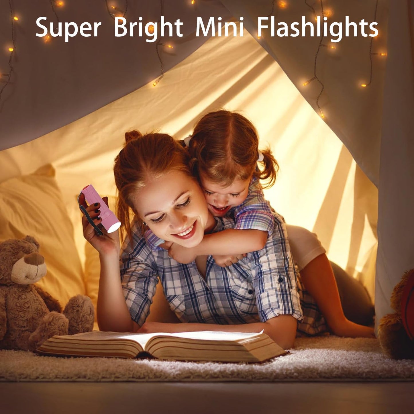 100 Pack Mini Flashlights Bulk, Small Multicolor Flashlights Bulk with Lanyard, 300 AAA Batteries Included for Hurricane Supplies Camping Essentials Emergency Christmas Party Favors Halloween Gifts