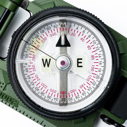 Brunton Model 94 Advanced Lensatic Compass, Military Grade, Phosphorescent, Aluminum Body, Made in USA