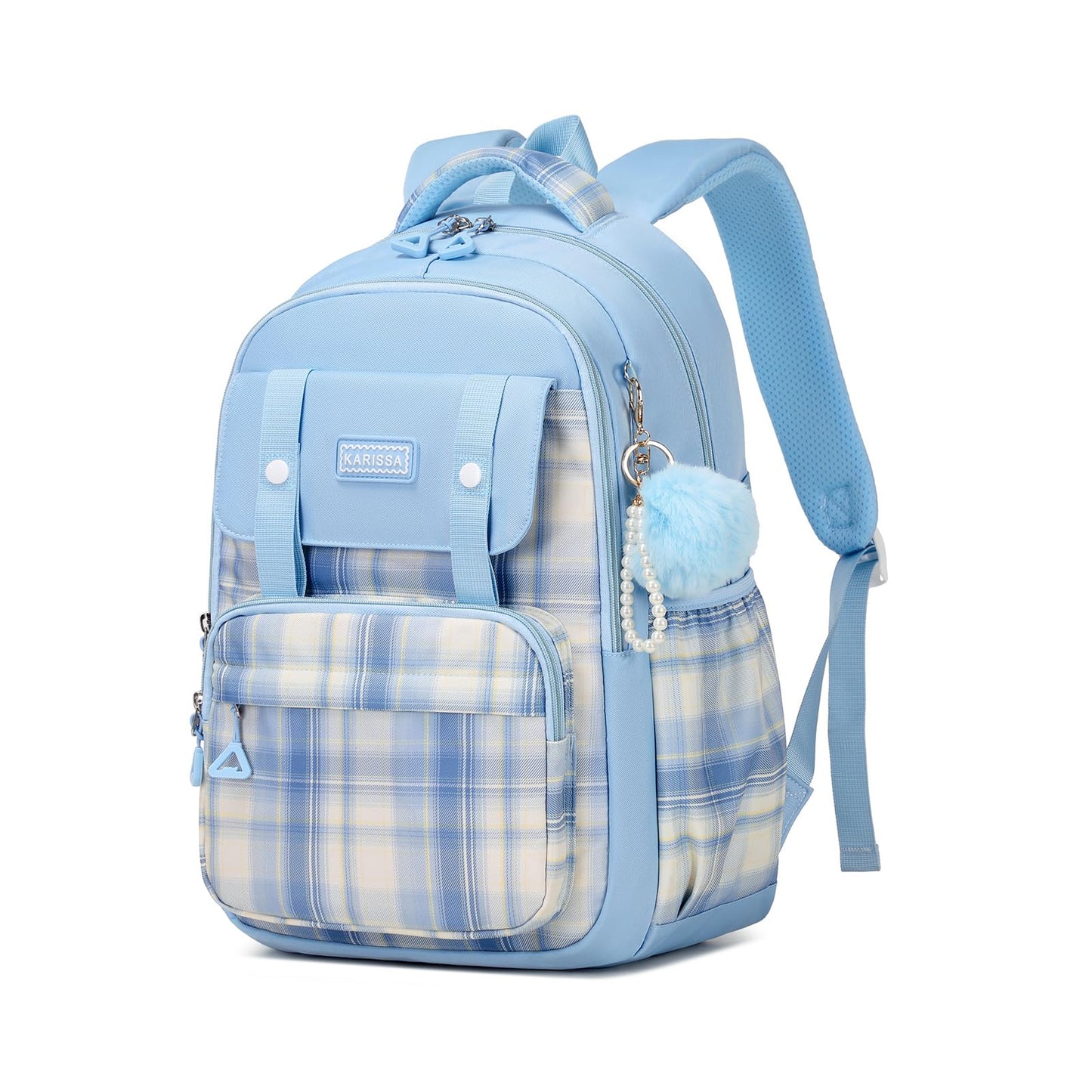 MUSEVOS Girls Backpack, Ideal School Backpack for Girls from Elementary to Teen Years, Kawaii Bookbag Cute Large Capacity