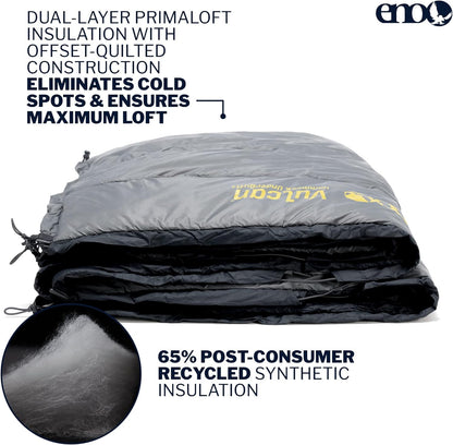 ENO, Eagles Nest Outfitters Vulcan UnderQuilt Water-Repellent Hammock Insulation, Storm