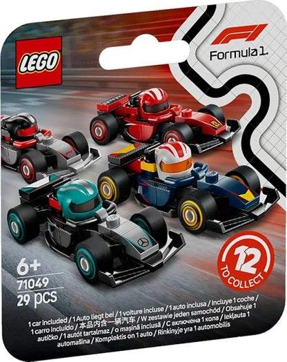 12-Pack F1 Race Cars - LEGO Collectibles