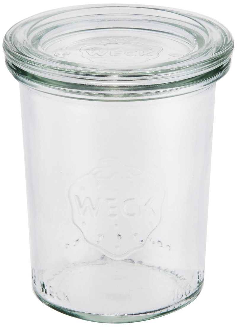 Weck M0LD145ML Molded Glass Canister