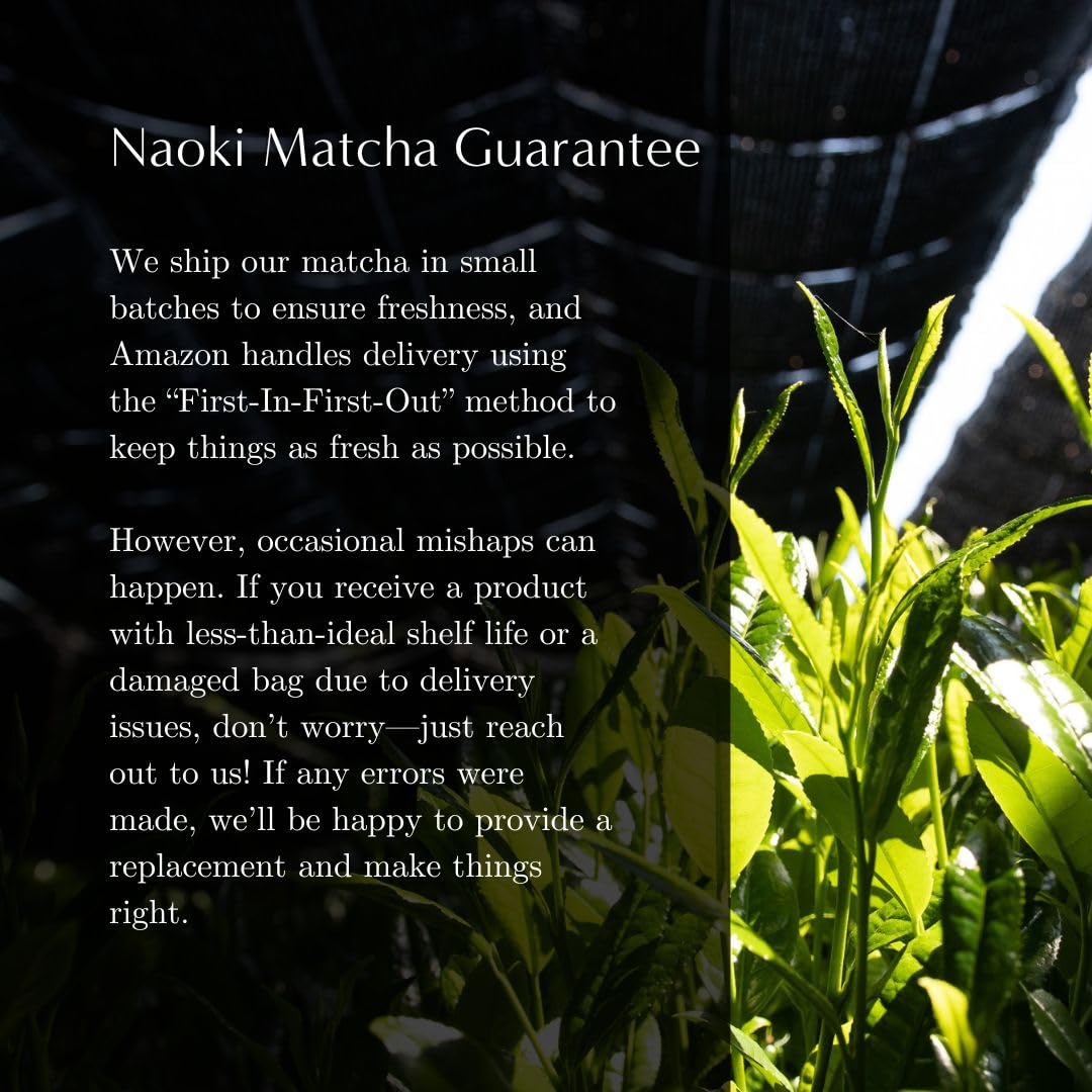 Naoki Matcha - Authentic Japanese Ceremonial Grade Green Tea Powder | Chiran Harvest Collection (40g / 1.4oz)