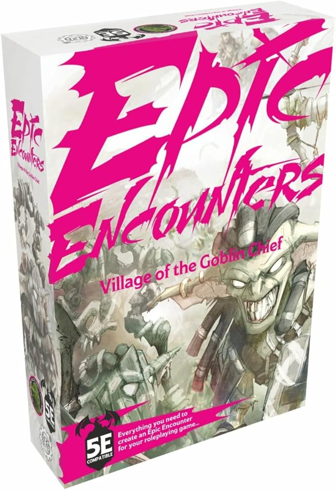 Steamforged Games Epic Encounters Swamp of The Hydra and Village of The Goblin Chief Bundle (2 Items)