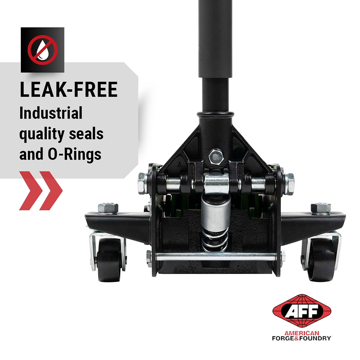 AFF Viking 3.5 Ton Floor Jack - Lightning Lift Hydraulic Car Jack - Heavy Duty