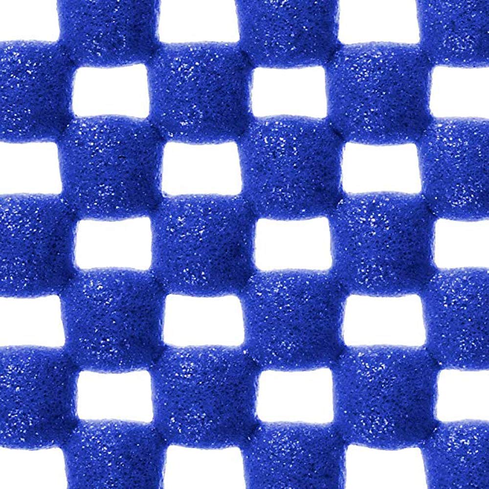 Shelf Liner Drawer Liner Non-Slip Mat Shelves Liners 12" X6.5’ Grid Pattern PVC Non-Adhesive Grip Liner Anti-Slip Mat for Kitchen Cabinets Wire Shelving Pantry Dresser Refrigerator (Blue)