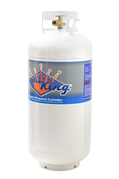 Flame King 40lb Propane Tank Cylinder with Base Stabilizer