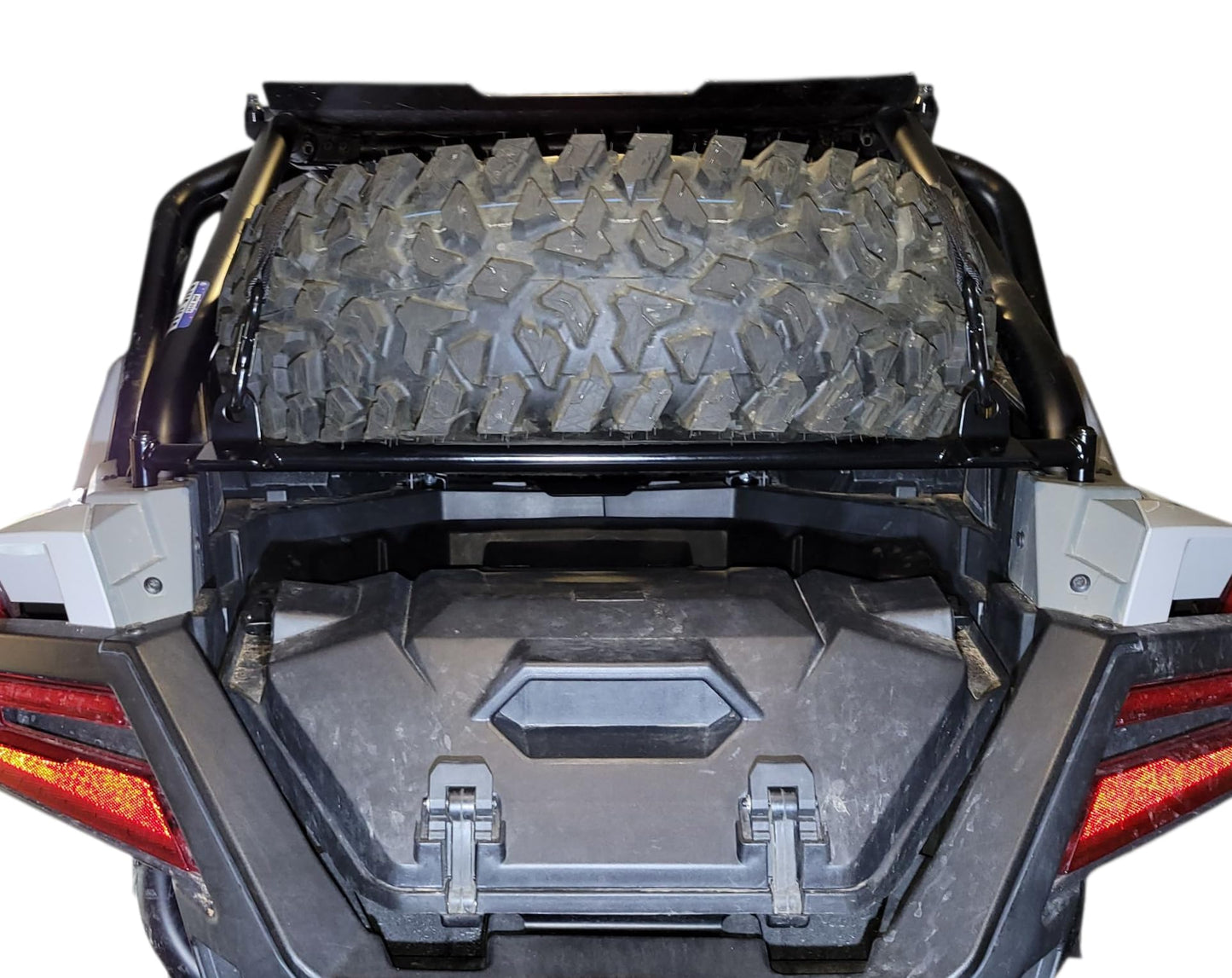 Polaris RZR, Pro XP, Turbo R, Pro R Spare Tire Mount with Dual Flag Mounts, 2020-2024