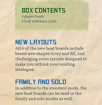 The Isle of Cats: Boat Pack Expansion - Boardgame Ages 8+