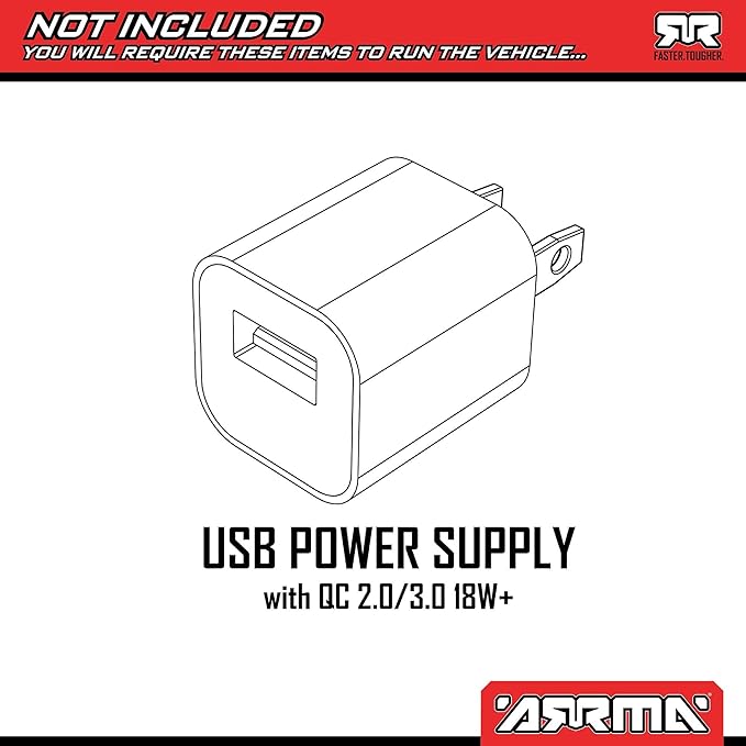 ARRMA RC Truck 1/10 Gorgon 2 Wheel Drive RTR Brushed Monster Truck Battery &amp Charger Included Blue ARA3230ST5