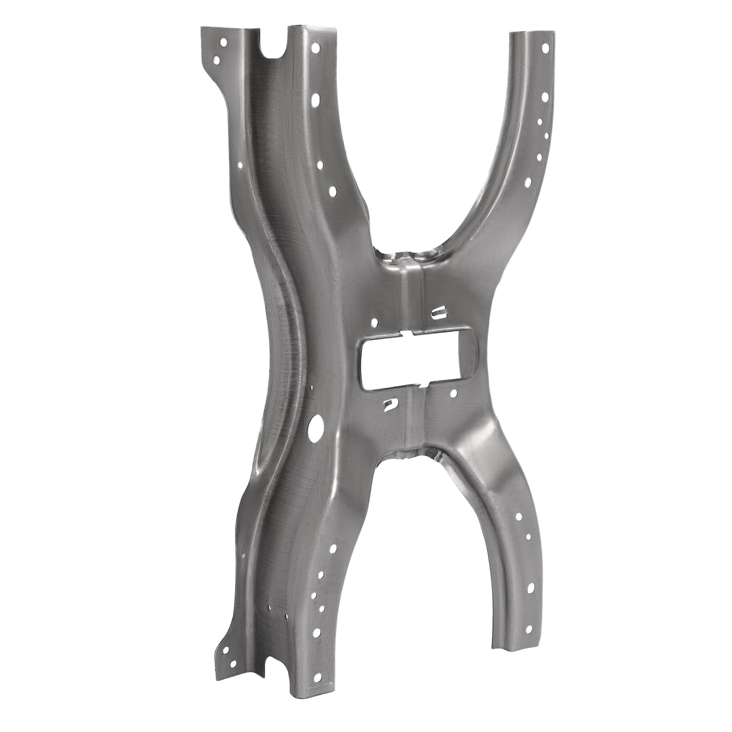 ALMULOO Spare Tire Frame Crossmember Compatible with 1999-2004 Ford F-250 F-350 Steel Spare Tire Carrier Support, Raw Finish