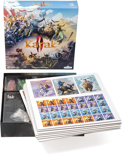 Karak II – Competitive Adventure Board Game - Ages 10+ Years