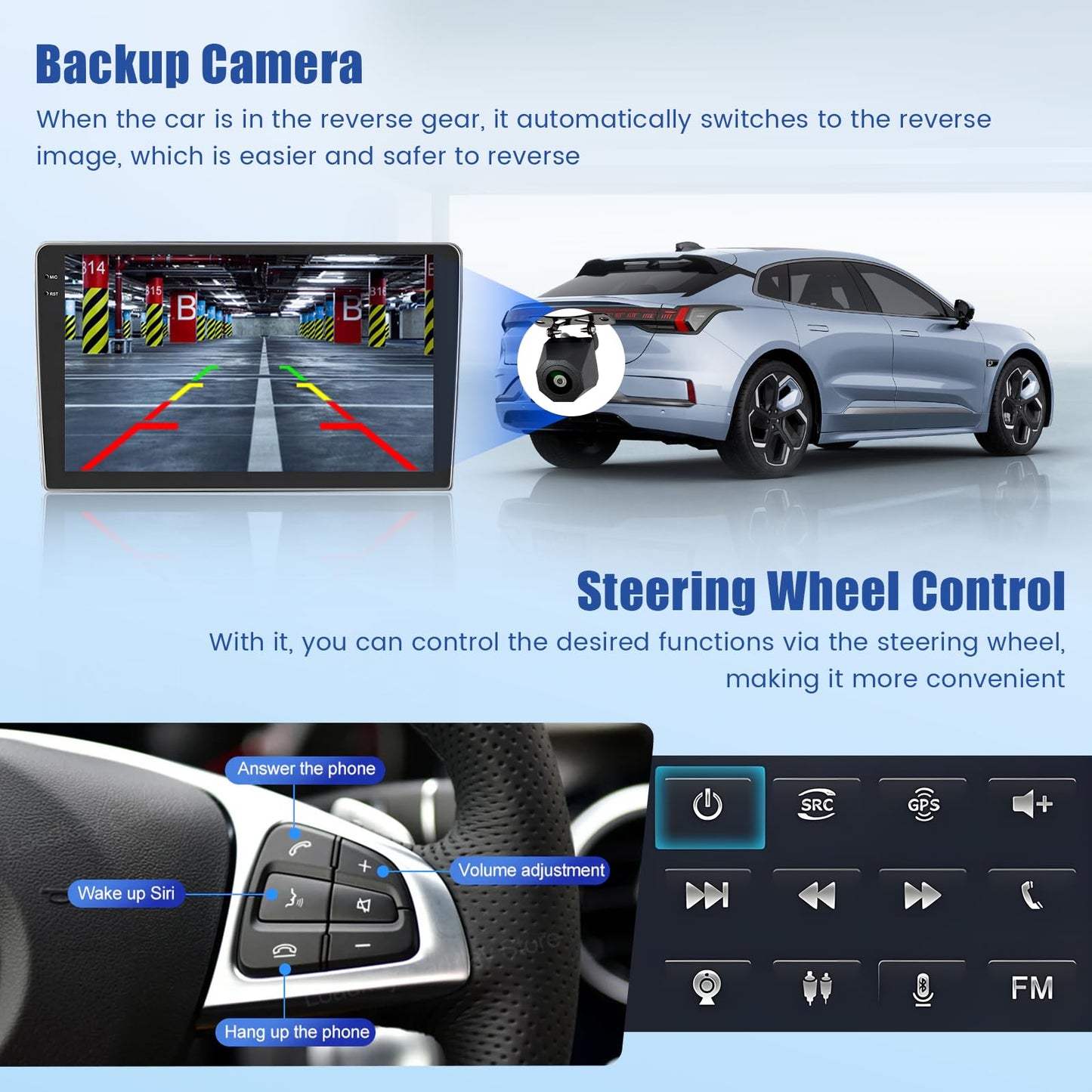 5Ghz WiFi 4G+128G Android 15 Car Radio for Jeep Wrangler Compass Grand Cherokee Dodge Ram Car Stereo with Wireless Carplay/Android Auto, 10" HD Touchscreen with GPS Bluetooth5.0 FM/RDS EQ SWC