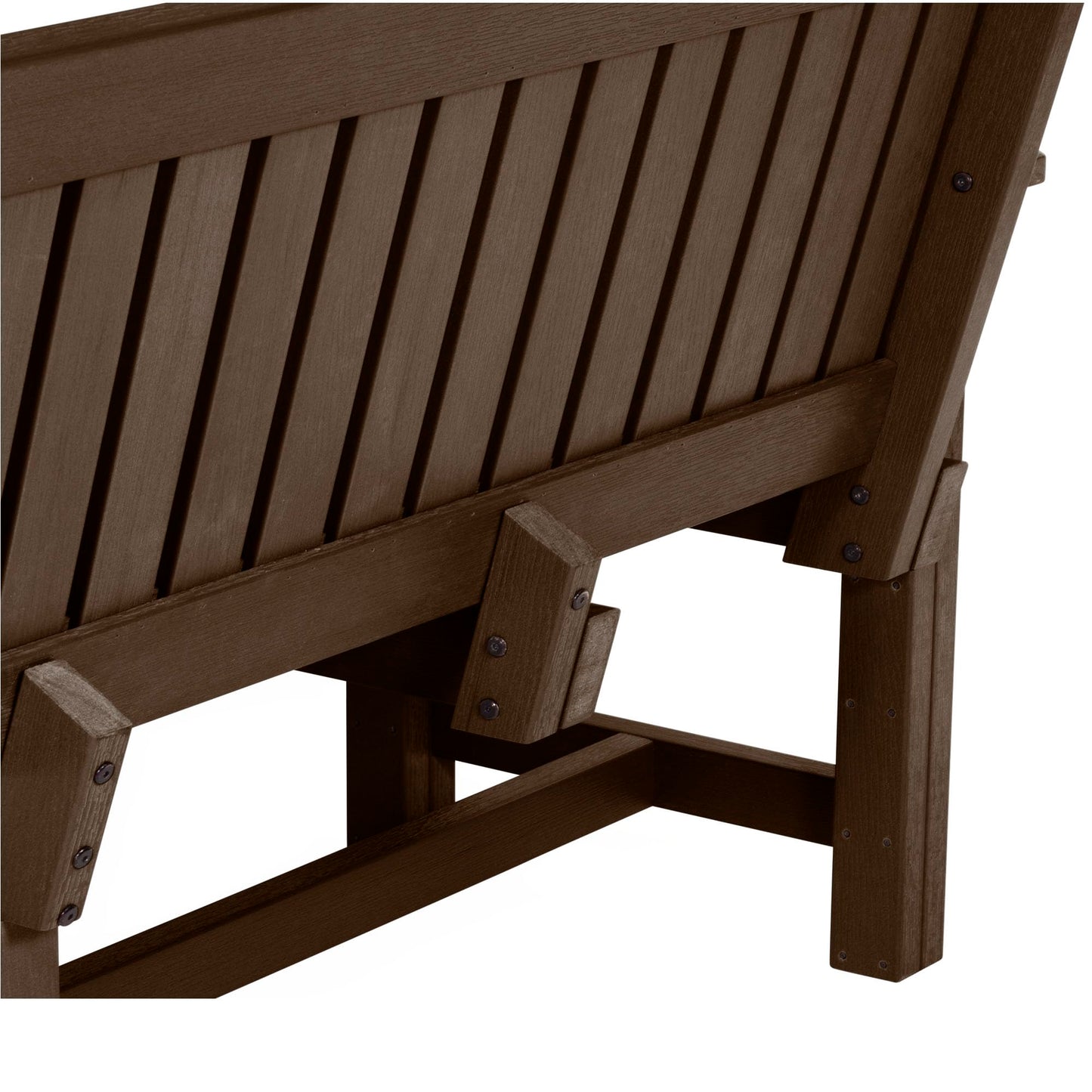 Sequoia Professional CM-BENSQ62-ACE Commercial Grade Exeter 6 Foot Garden Bench, Weathered Acorn