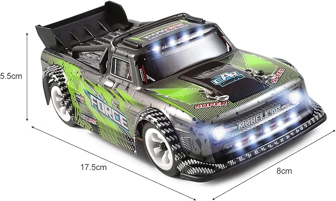 GoolRC WLtoys 284131 1:28 Scale 2.4GHz RC Race Car 4WD 30KM/H High Speed Electric Drift Car for Adults