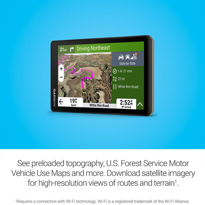 Garmin Tread® 2, Powersport Navigator, 6" Glove-Friendly Display, Built for Extreme Weather, Preloaded Mapping, Snowmobile Trails for U.S. and Canada