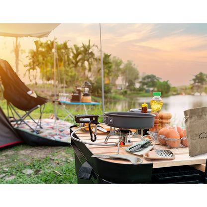 Kitchen Gadgets Set 6 Pieces, Space Saving Cooking Tools for Small Space Stackable Kitchen Accessories for Camping Glamping Travel Trailer Motorhome, Essential Portable Gadgets Gifts for RV Owners