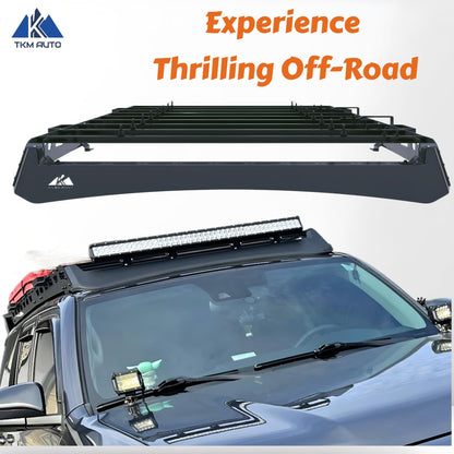 TKMAUTO Black Roof Rack Cargo Storage Compatible with 2010-2024 4Runner (Full Size)