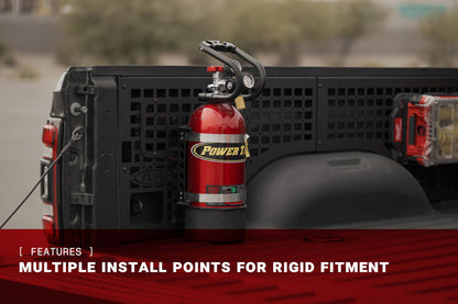 ADD Offroad Bed Cab Molle Panels for 2019-2024 Ram HD 2500/3500 | Mounts Tools, Recovery Gear, & Off-Road Supplies | Rigid Fitment | Hammer Black Powder Coat | Steel Construction | Made in the USA
