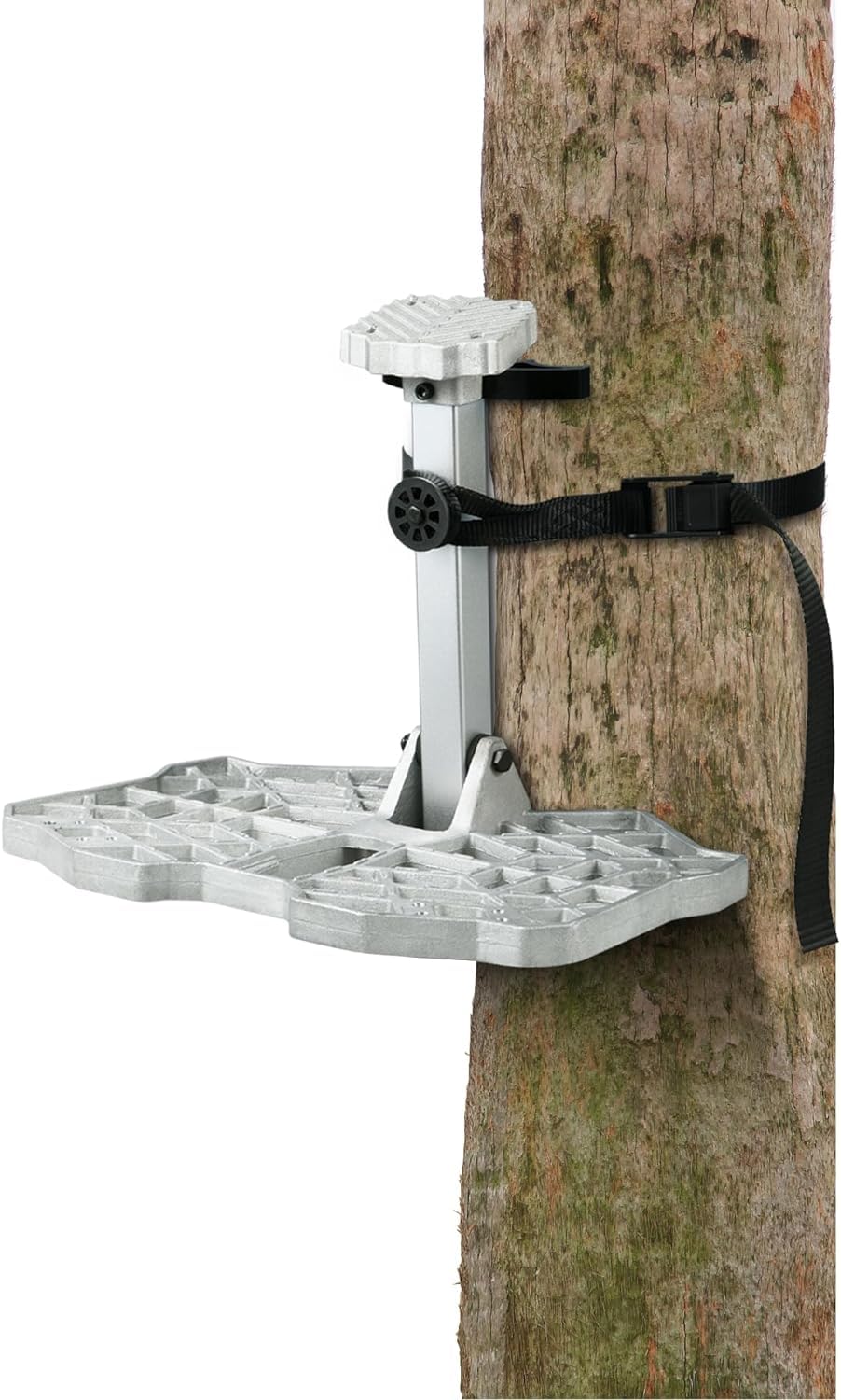 CAMOMAX Saddle Hunting Platform, Saddle Patform, Lightweight Cast Aluminum Construction Saddle Hunting Platform, Designed for Saddle Hunting,16.1"x12.2" Platform