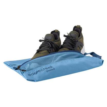 Eagle Creek Pack-It Reveal Extended Stay Set - Compression Travel Packing Cubes Set - Eco-Friendly - Quick-Drying, Water-Resistant Fabric - Pack of 6 - Blue Dawn