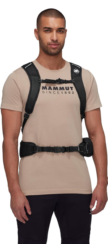 Mammut Outdoor Daypack 20L Adult Backpack for Hiking and Travel, Hydration Pocket, Phantom-Black, 20L