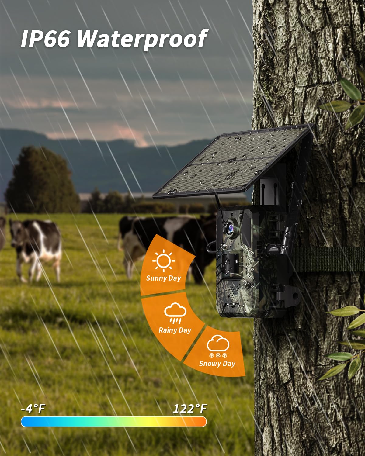 Loatos Cellular Trail Camera 2 Packs, AI Animal Detection Trail Camera Built-in SIM Card 4G LTE with Unlimited Data Plan Game Cameras with Night Vision Motion Activated Waterproof 2K Live View