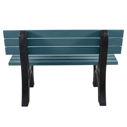 Sequoia Professional Aurora 4 ft Park Bench, Nantucket Blue