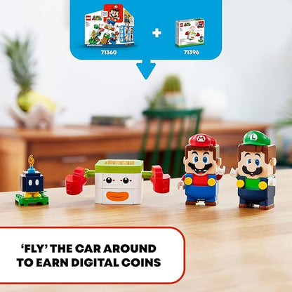 LEGO Super Mario Bowser Jr.’s Clown Car Expansion Set 71396 Building Kit Collectible Toy for Kids Aged 6 and up (84 Pieces)