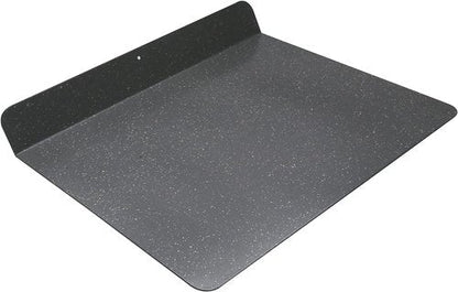 CasaWare Toaster Oven Baking Sheet - 10-Inch Interior, 12 1/8-Inch Exterior, Silver Granite Finish