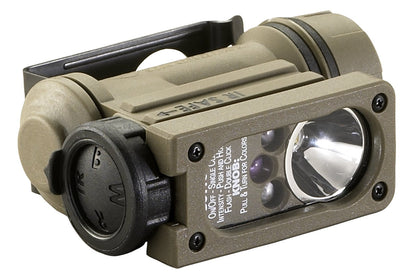Streamlight 14516 Sidewinder 55-Lumens Compact II Military Flashlight Without Helmet Mount, Box, Coyote