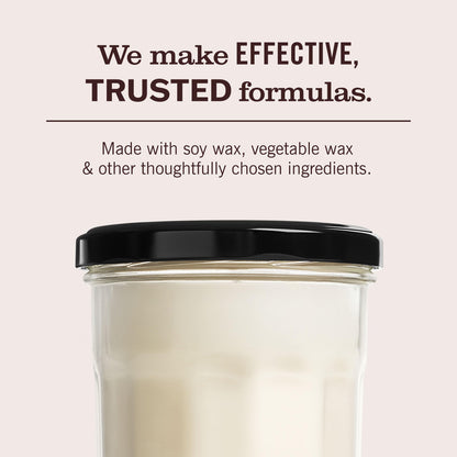 MRS. MEYER'S CLEAN DAY Soy Aromatherapy Candle, 35 Hour Burn Time, Made with Soy Wax and Essential Oils, Rain Water, 7.2 oz