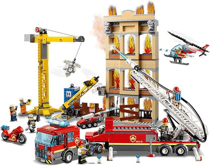 LEGO City Downtown Fire Brigade 60216 Building Kit (943 Pieces)