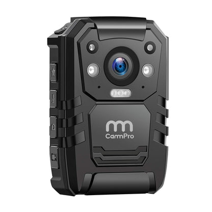CammPro I826 1440P 2K HD Police Body Camera,64G Memory,Waterproof Body Worn Camera with Audio Recording,Night Vision,GPS for Law Enforcement
