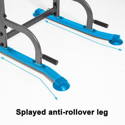 BARWING Power Tower Pull Up Bar Station for Home Gym Dip Station Adjustable Height Strength Training Workout Equipment 400LBS