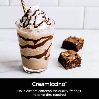 Ninja NC501 CREAMi Deluxe 11-in-1 Ice Cream Maker - 2 XL Family Size Containers, Black