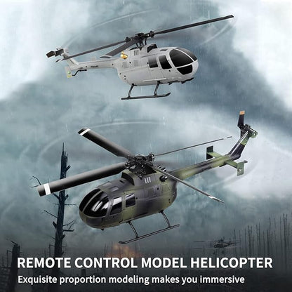 GoolRC C186 RC Helicopter 4 CH Single Propeller Without Ailerons Remote Control Helicopter with 6-axis Gyro Stabilization Altitude Hold 3 Batteries RC Airplane Toys for Adults